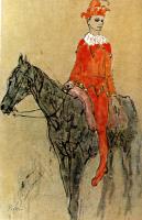 Picasso, Pablo - Clown on a Horse